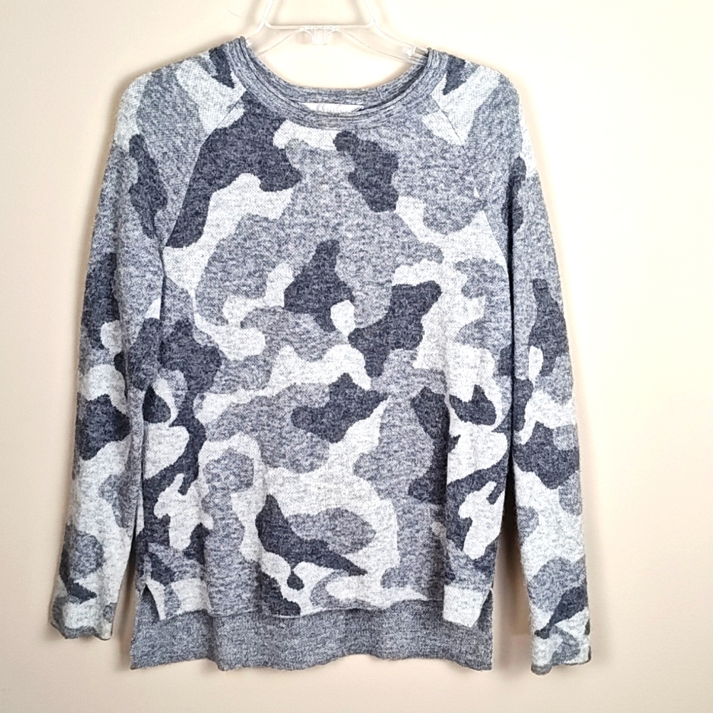 Athleta Undercover Camo Sweater